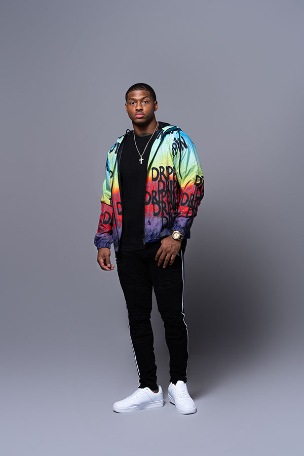 drippin tie dye hoodie