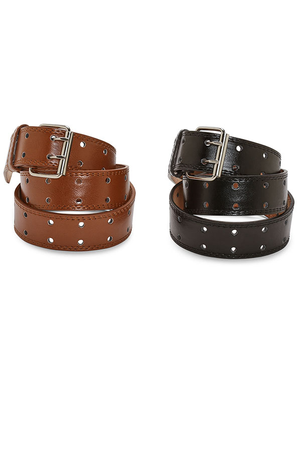 2 Pack Kids Faux Leather 1 Belt Available from Small to Large 