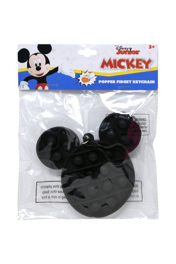 Disney Junior Mickey Popper Keychain Black min