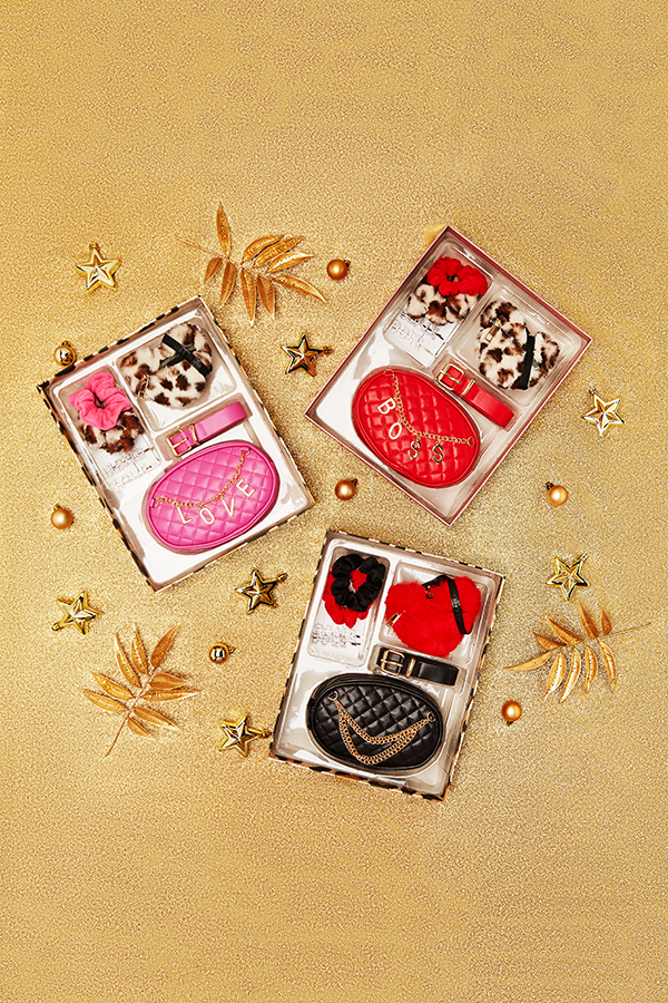 Assorted Mini Purse Coin Purse Hair Tie Gift Boxes