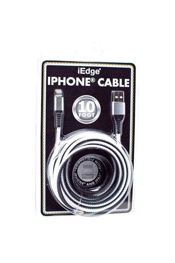 iphone cable ft silver min