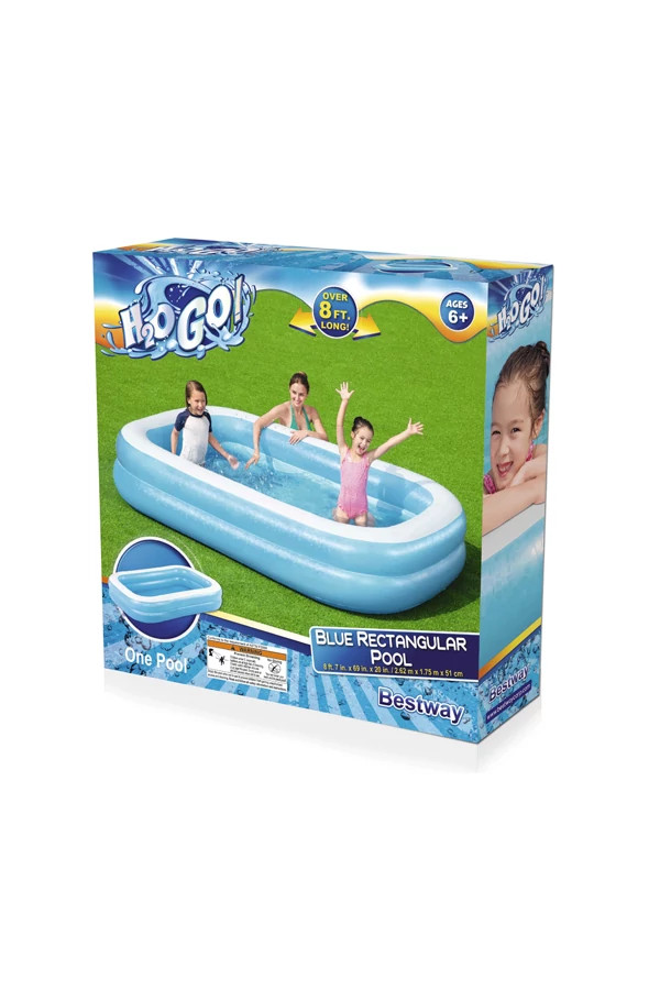 HO GO Rectangular Inflatable Pool