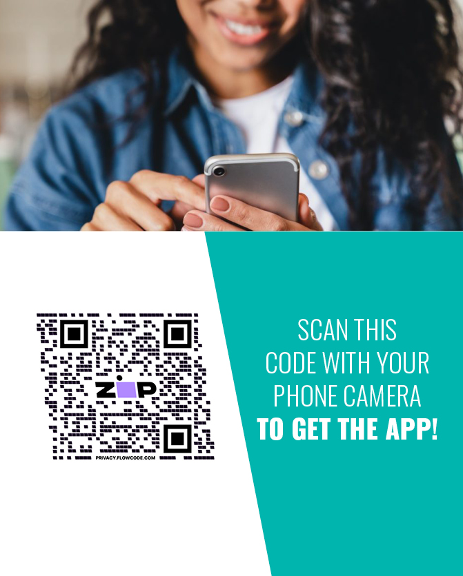 ZIP QR Code - Scan this code with your phone camera to get the App!