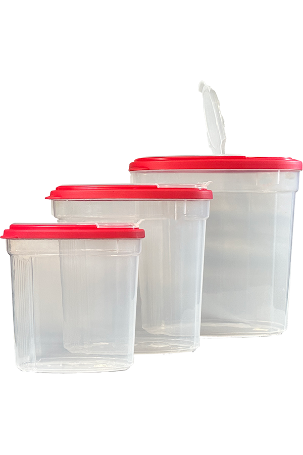 3Pc Cereal Container .