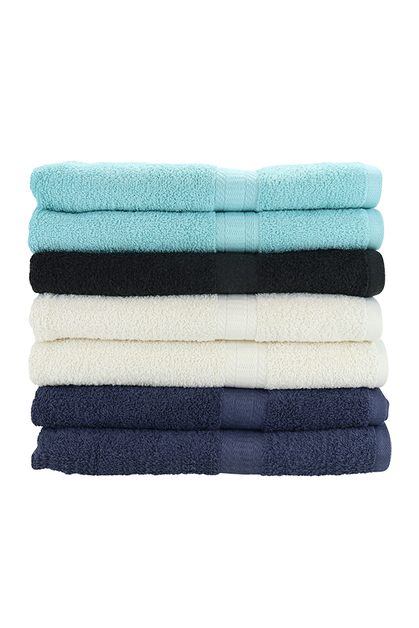 x Single Cotton Bath Towels Assorted Colors $.