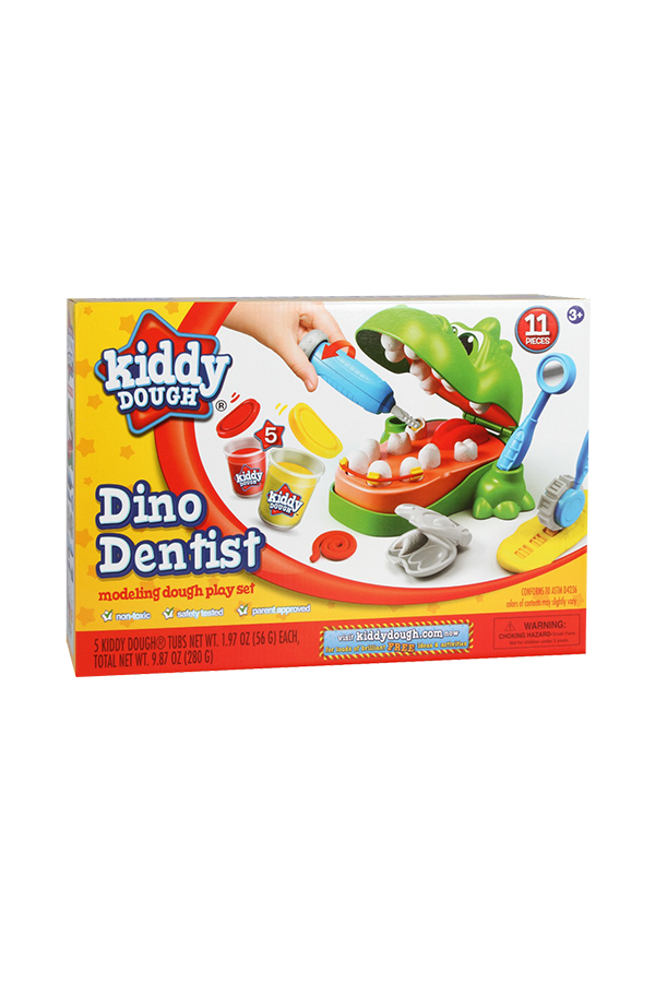 Dino Dentist Dough Set $.