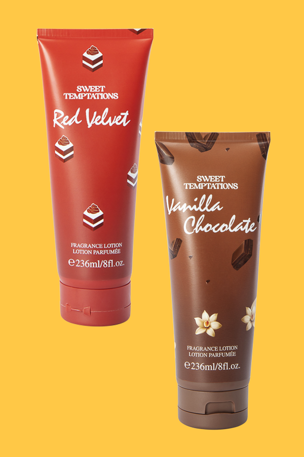 web chocolate lotion