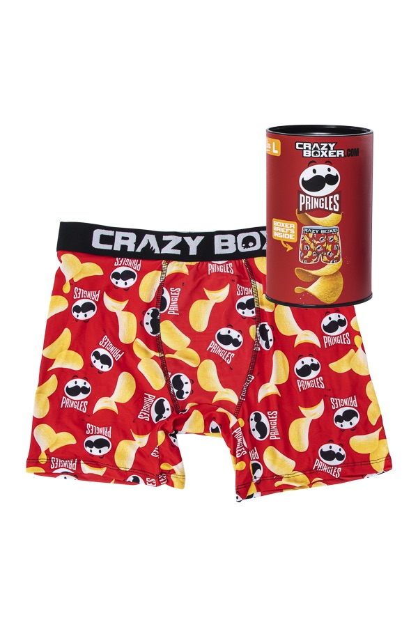 Mens Pringles Novelty Boxer Briefs