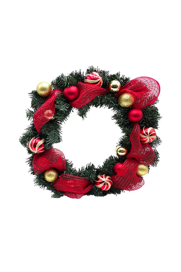 Wreath Bow Ornament $.